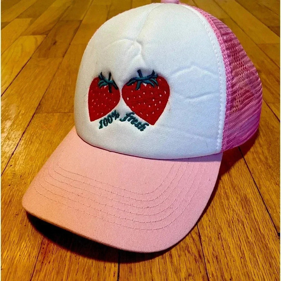 Accessories - Pink Trucker/Running Hat 💯 Fresh Like New!